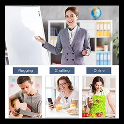 HexaGear Original Collar Microphone with Heavy metal clip Youtube, News, Vlog Camera Microphone image 3