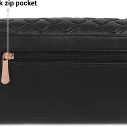 mochi Casual Black Clutch image 3
