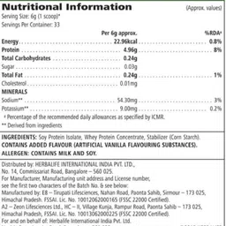 herbalife Nutrition Combo Orange Shake Mix & Personalized Protein 200 GM Protein Blends image 4