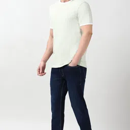 peter england Men Regular Low Rise Blue Jeans image 2