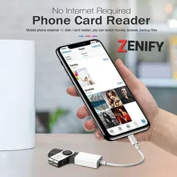 ZENIFY Lightning, USB OTG Adapter image 2