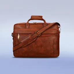 hard craft Men Tan Messenger Bag-picture-11