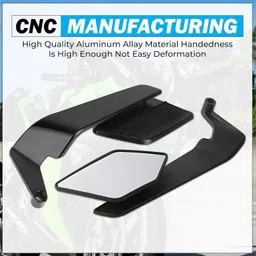 oberoi's traders Manual Rear View Mirror For TVS Appache RTR 160, Appache RTR 180 image 4