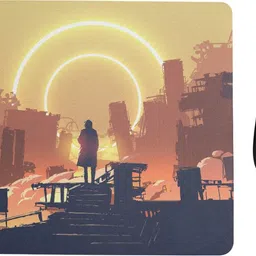 ARTOLIC Anime Man Mouse Pad for Office & Gaming Non-Slip Rubber Base 9x7.5 Non Slip Base Mousepad-picture-32