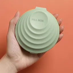 shreeta medicine organizer box with compartment portable pill case for travel Pill Box image 2