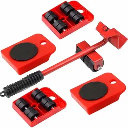 niwrt Furniture Lifter with 4 Sliders, 360 Degree Rotatable Pads_81 Appliance Furniture Caster-picture-18