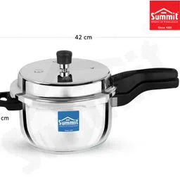 summit Desire | Induction Base | 4 L Induction Bottom Pressure Cooker image 3