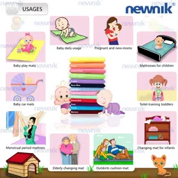 newnik Cotton Baby Bed Protecting Mat image 3