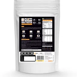 as-it-is nutrition AS-IT-IS ATOM Whey Protein 1kg with Digestive Enzymes | USA Labdoor Certified Whey Protein image 2