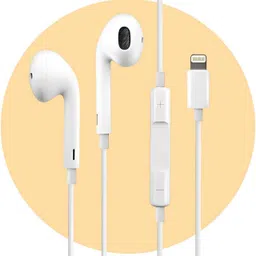 Earphones Lightning Connector] Wired Headset-image-49