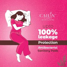 cailin care Soft Cotton XXL (Straight) Sanitary Pads with Cottony Soft Top Layer for Women Sanitary Pad image 4