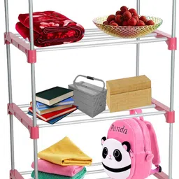 flipkart perfect homes studio Metal Open Book Shelf image 3