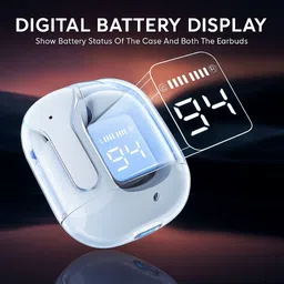 alakhdm UltraPods Max True Wireless Earbuds with Bluetooth 5.3, buds under 300 Bluetooth Headset image 2