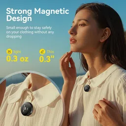 acesquare Dual Wireless Mic with Noise Reduction for Audio Recording, Vloging, ASMR, Reels Microphone image 2