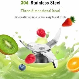 dayal enterprises Electric Fruit Juicer Maker USB Rechargeable Mini Juicer Mixer GrinderNG82 350 W Juicer Mixer Grinder image 2