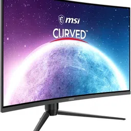 MSI 81.28 cm (32 inch) Curved WQHD VA Panel with 1500R Curved� display, Anti-Flicker, Less Blue Light, Anti-Glare Gaming Monitor (G32CQ5P) image 3