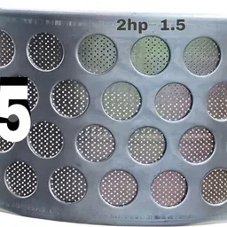 zalawad mart 2 hp Suitable for all Flour Mill and Pulverizer MS Jali No.1.5 Collapsible Colander-picture-40