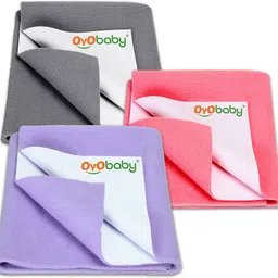 oyo baby Fleece Baby Bed Protecting Mat-picture-28