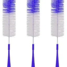 strugglinginc Long Glass and Plastic Bottle Cleaning Nylon Brush (Color May Vary) pack of 3 Nylon Wet and Dry Brush-picture-17