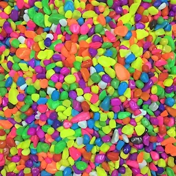 hungrychop ( 500 G ) Multi Coloured Decorative Stones for Flowerpot, Garden and Home. Polished Asymmetrical, Angular Marble Stone-picture-11