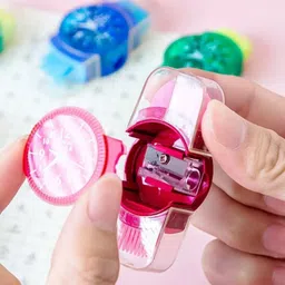 a-mark collections Fancy Watch Shape Pencil Eraser & Sharpeners image 4