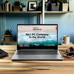 Lenovo IdeaPad Slim 1 AMD Ryzen 5 Hexa Core 5500U - (16 GB/512 GB SSD/Windows 11 Home) 15ALC7 Thin and Light Laptop image 4