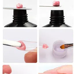 shills professional Nail Art Slip Solution Quick Building UV Gel Poly Extension Acrylic Lacquer100ml image 2