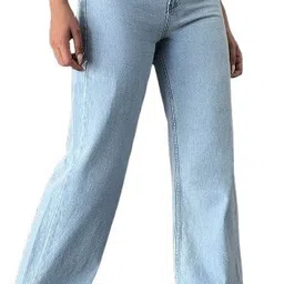 star4well Women Regular Mid Rise Light Blue Jeans-picture-11