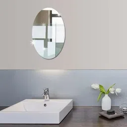 sahaj enterprise 30 cm Flexible Mirror Sheets Self-Adhesive Plastic Mirror Tiles Non-Glass Mirror Self Adhesive Sticker-picture-24