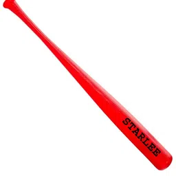 seven star meerut STARLEE-14 Heavy Duty RED Wood Baseball Bat classic baseball {RED@} Willow BaseballBat For 15+ Yrs-picture-22
