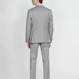 arrow Men Suit consists of 1 Blazer, 1 Waistcoat, 1 Trousers Solid Suit image 4