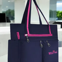 Women Blue, Pink Shoulder Bag - Extra Spacious-image-18