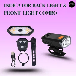 fcc racing Front Light & Indicator Back Light Combo LED Front Rear Light Combo image 2