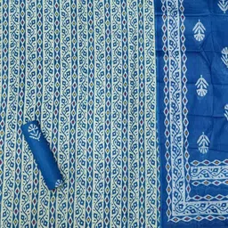 jash Unstitched Cotton Blend Salwar Suit Material Floral Print image 3