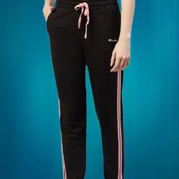 vaishnavi fashion Women Solid Black, Pink Track Pants-picture-47