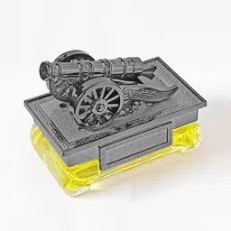 nexshop Beautifully Design Canon Shape Air Freshener for Room and Car Dashboard Diffuser Set image 5