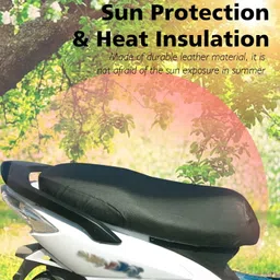 carbox Seat Cover-kola kola Single Bike Seat Cover For Ola S1, S1 Pro image 2