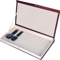 haritha creations BROWN WATCH Watch Box image 2