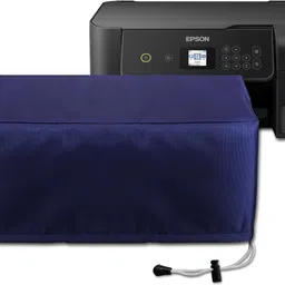 Cranique Dust Proof Nylon printer Cover For Epson EcoTank L3260 InkTank Printer - Blue Printer Cover-image-31