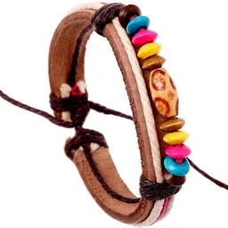 wooden balls Men Wrist Band-image-2