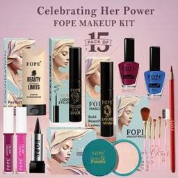 fope All in One Makeup Kit Perfect Smooth Blend Look Ideal Women Day Beauty Gift-picture-17