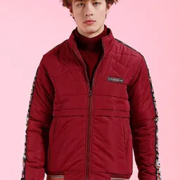 the indian garage co. Men Colorblock Puffer Jacket-picture-13