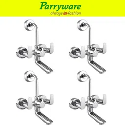 parryware Primo Wall Mixer 2 in 1 with Overhead Shower Provision set of 4 pic 007 Wall Mixer with Overhead Shower Provision Wall Mixer Faucet-picture-27