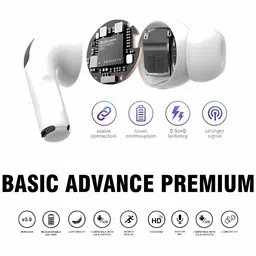 vr bright lite Advance Touch Bass & Deep Audio Bluetooth Headset image 5