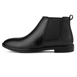 t-rock Synthetic Leather Lightweight Comfortable Trendy Walking Slip On Chelsea Boots Boots For Men image 3