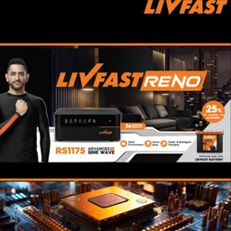 livfast 900 VA with 3 Months Warranty Pure Sine Wave Inverter image 2