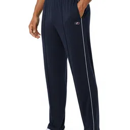 charlie Cotton Track Pants For Men with Deep Side Zipped Pocket | Sporty Lounge Pyjamas Men Pyjama-picture-34
