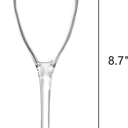 tinsuhg Classic Shape, Long stem Sparkling Wine glasses for Wedding Glass Champagne Glass image 4