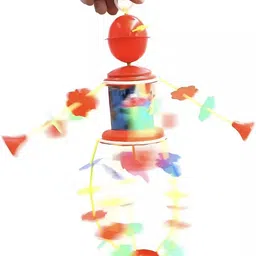 rm essentials Baby Rattle Musical Merry Go Round Toy (Jhoomer) with Soothing Sound image 3