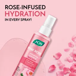 joy Revivify Pink Rose Toner, Refreshing & Hydrating with Hazel & Peppermint Men & Women image 2